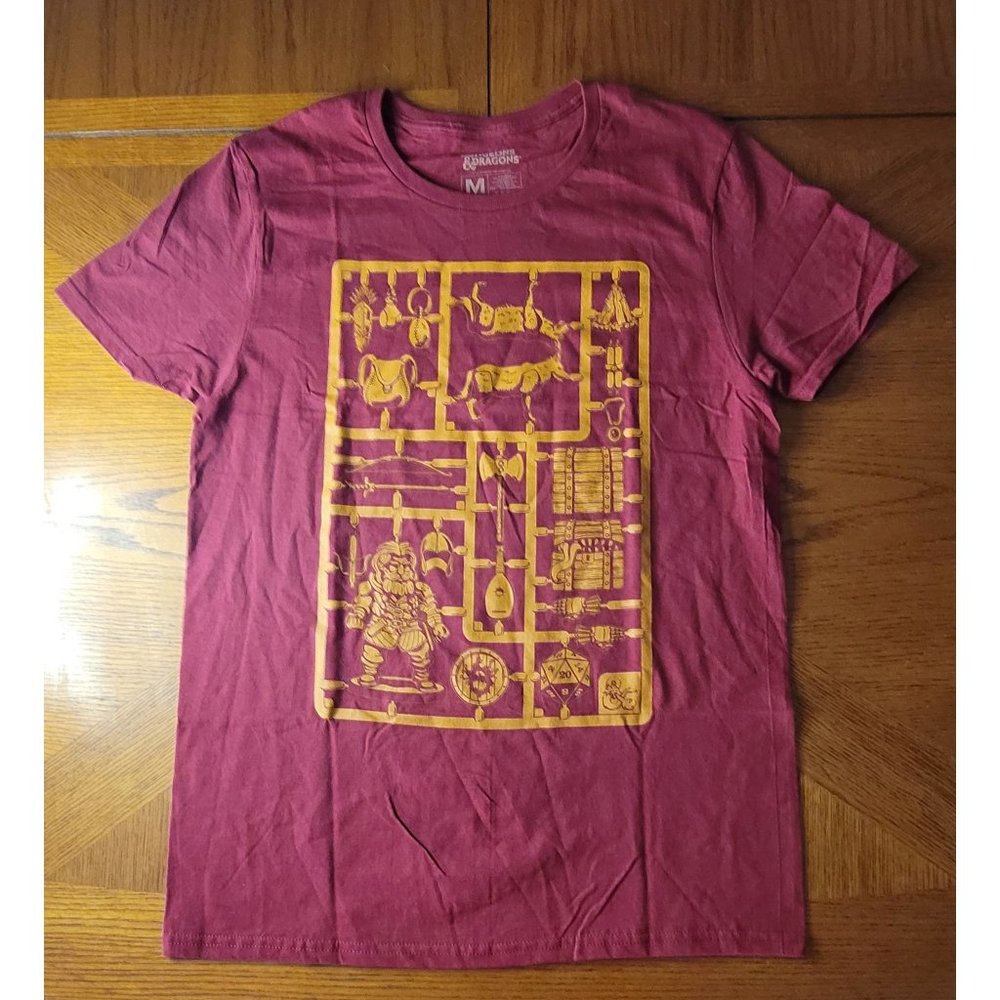 Men's Dungeons & Dragons Lootwear Red size Medium T-Shirt